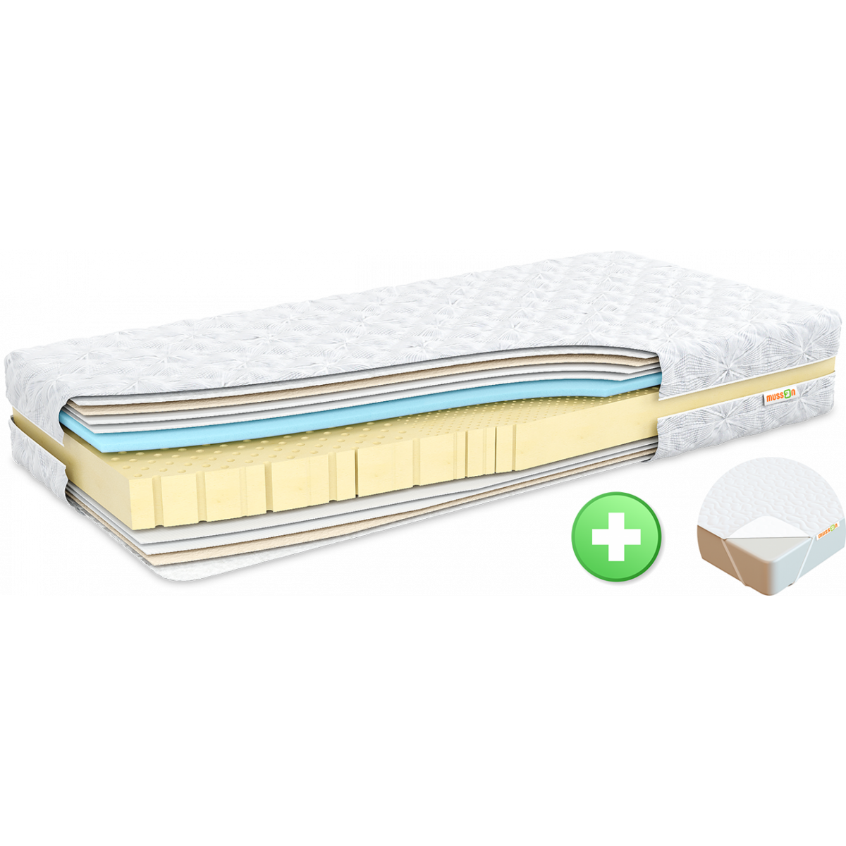 Матрац Еколатекс Меморі SOFT